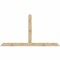 Ekena Millwork Portland Rough Sawn Timber Gable Bracket, Douglas Fir, 108"W x 58"H x 2"D x 6"F, 13/12 Pitch GBW108X58X0206POR00RDF - alternate 1